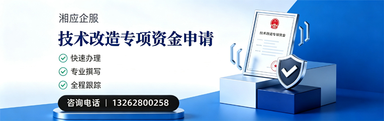 淄博技术改造专项资金申报服务