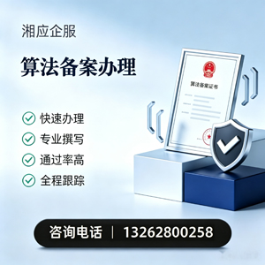 淄博算法备案申报服务