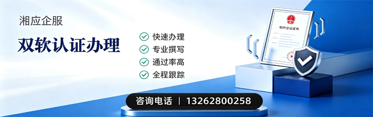 淄博双软认证申报服务